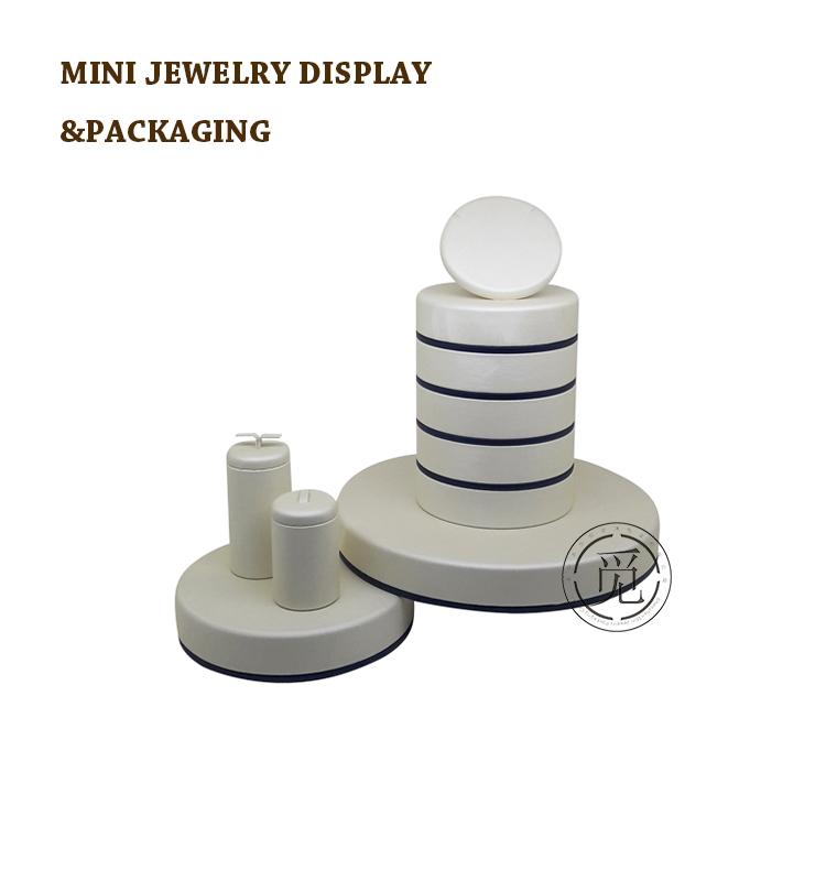 Costomized size jewelry displays for rings nec